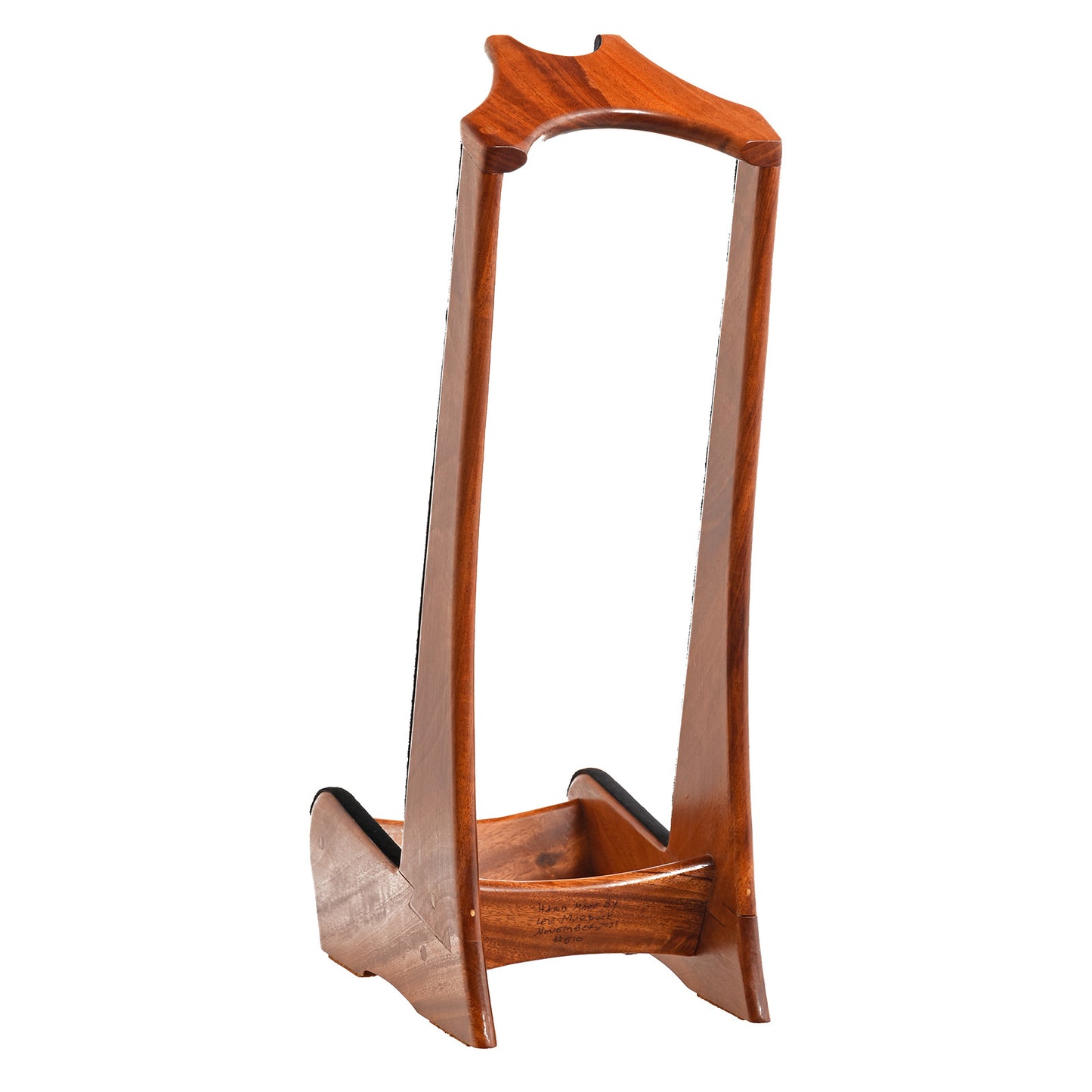 Image 4 of Lee Murdock Studio Guitar Stand, Honduras Mahogany - SKU# LMGS-HM : Product Type Accessories & Parts : Elderly Instruments