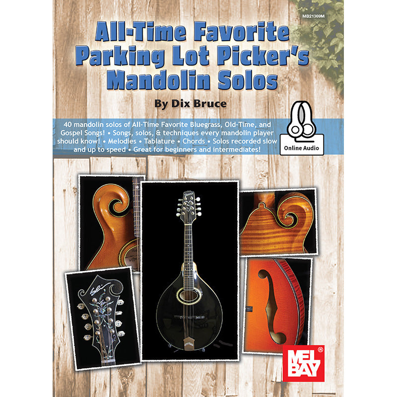 Image 1 of All-Time Favorite Parking Lot Picker's Mandolin Solos - SKU# 02-21369M : Product Type Media : Elderly Instruments