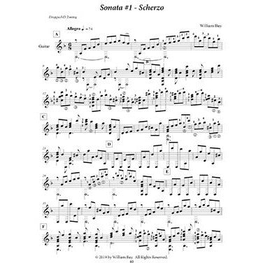 Image 4 of Achieving Guitar Artistry – Contemporary Preludes, Sonatas & Nocturnes - SKU# 02-36 : Product Type Media : Elderly Instruments