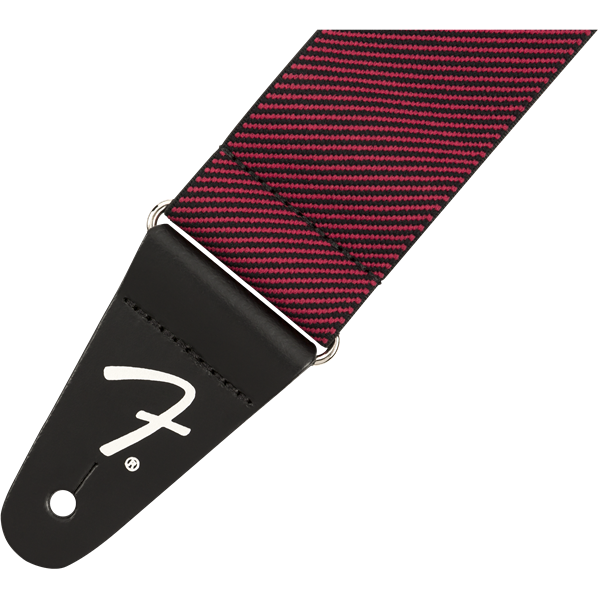 Fender Weighless Tweed Guitar Strap, Red, Tab