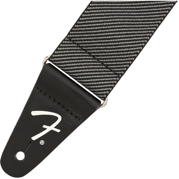 Fender Weighless Tweed Guitar Strap, Gray, Tab