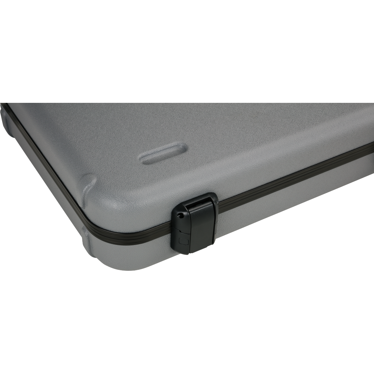 Image 4 of Fender Deluxe Molded Strat/Tele Case, Silver/Blue - SKU# FDMSTCSB : Product Type Accessories & Parts : Elderly Instruments