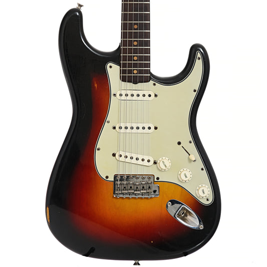 Front of Fender Stratocaster Electric Guitar 