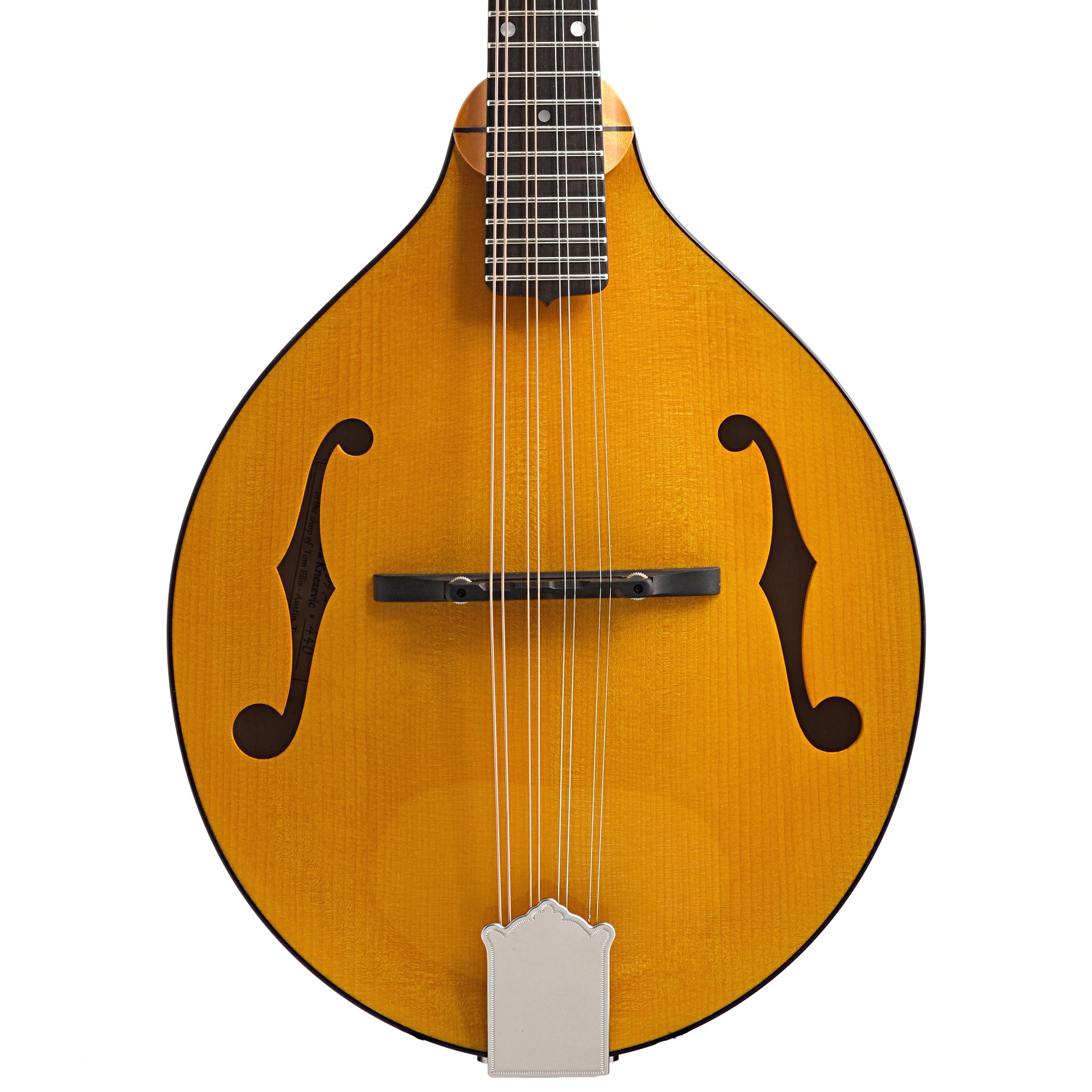 Image 4 of Pava Player Model A-Mandolin & Case, Amber - SKU# PPL-AMBER : Product Type Mandolins : Elderly Instruments