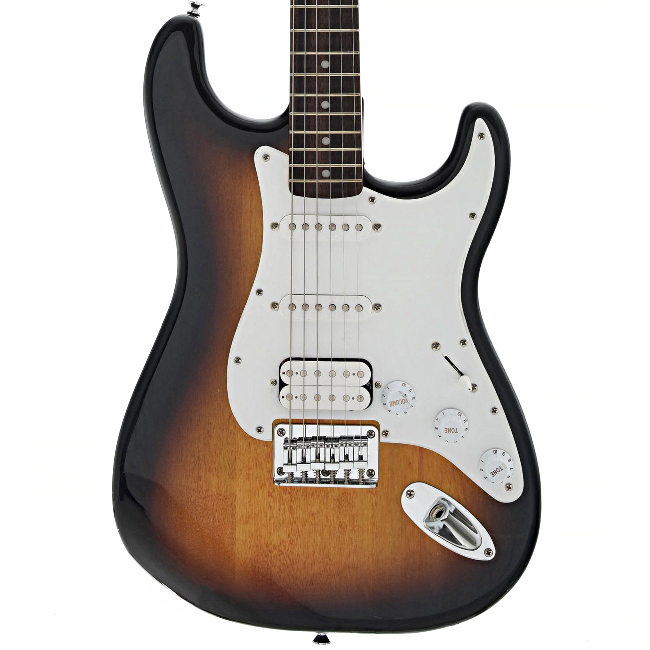 front of Squier Bullet Strat HSS HT