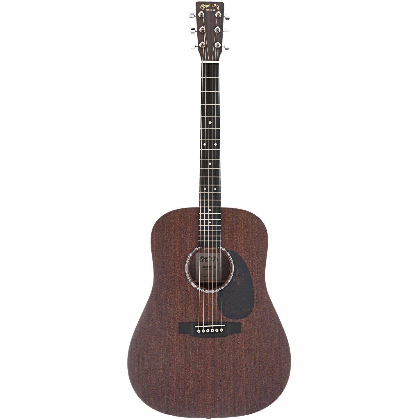 Full front of Martin D-10E Sapele Top
