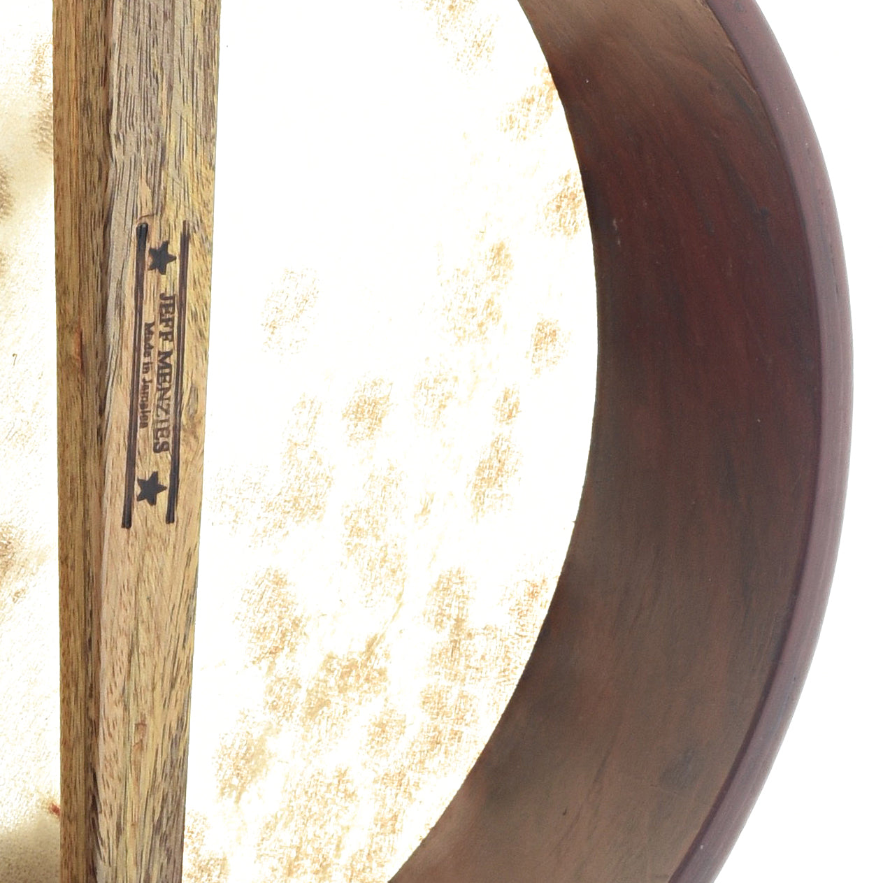 Image 9 of Menzies Fretless Tackhead Banjo, #402 - SKU# MTB51-402 : Product Type Open Back Banjos : Elderly Instruments