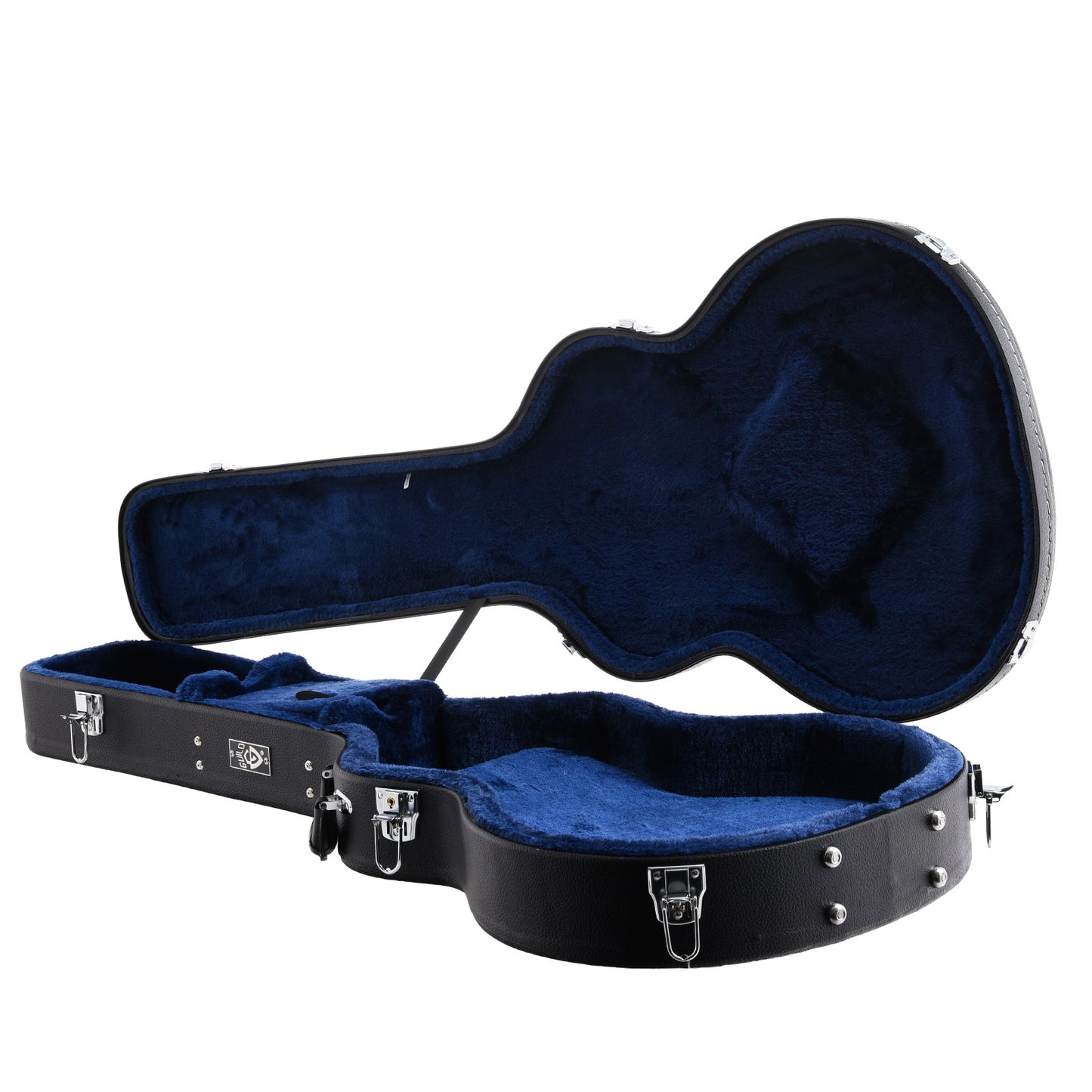 Full Inside and Side of GUILD NEWARK STREET STARFIRE GTR & T-50 HARDSHELL CASE