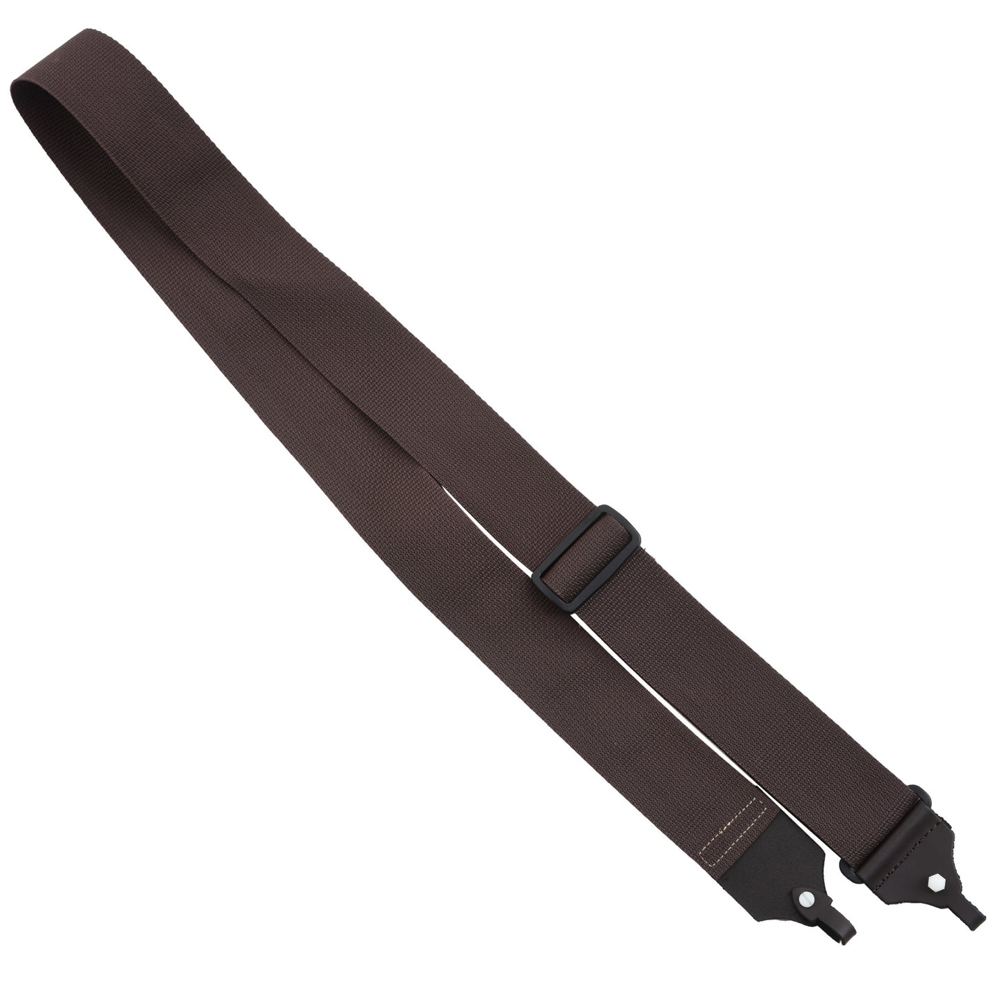 Back of Deering Nylon Banjo Strap, Brown
