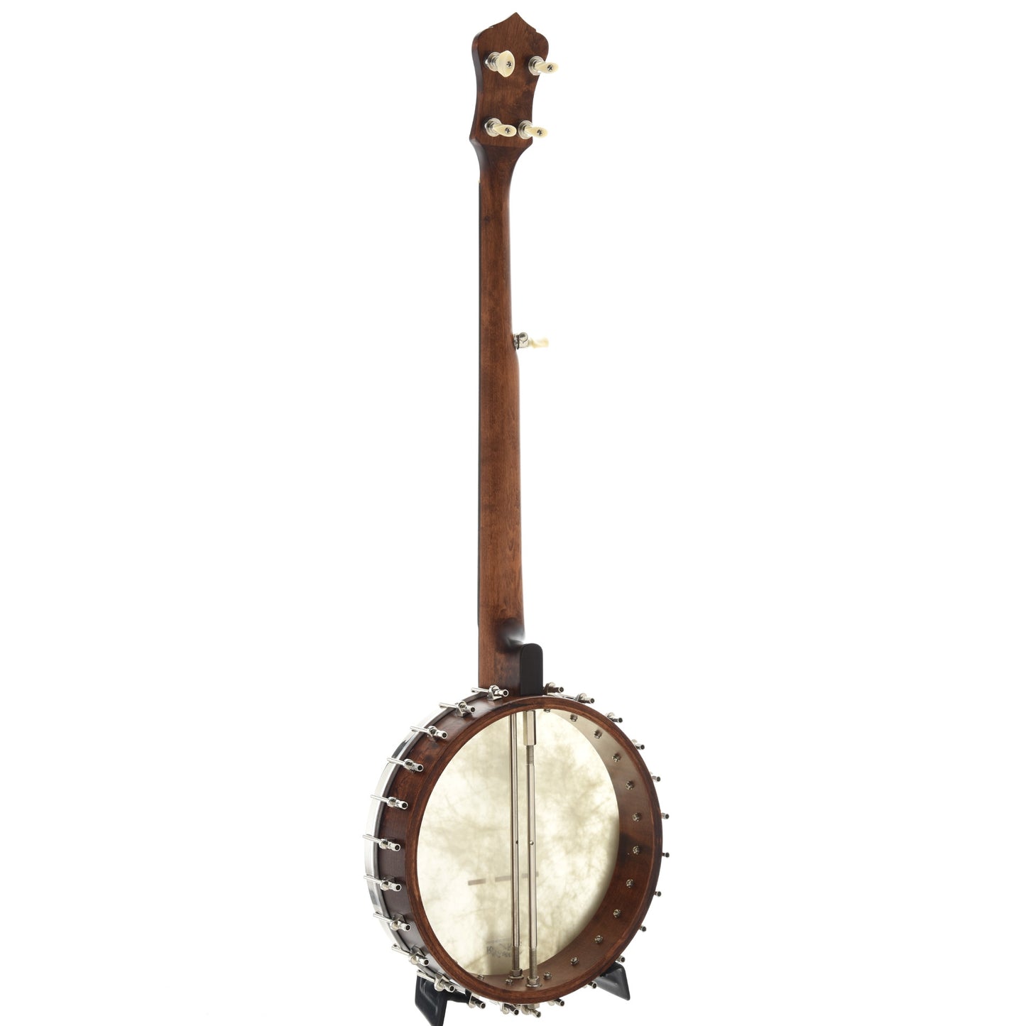 Full Back and Side of Recording King Madison Open-Back Banjo