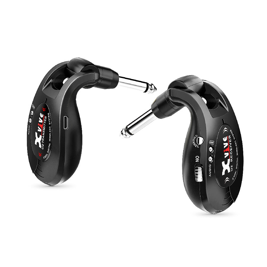 Image 1 of Xvive Audio U2 Wireless Guitar System - SKU# U2-BLK : Product Type Miscellaneous Electronics : Elderly Instruments