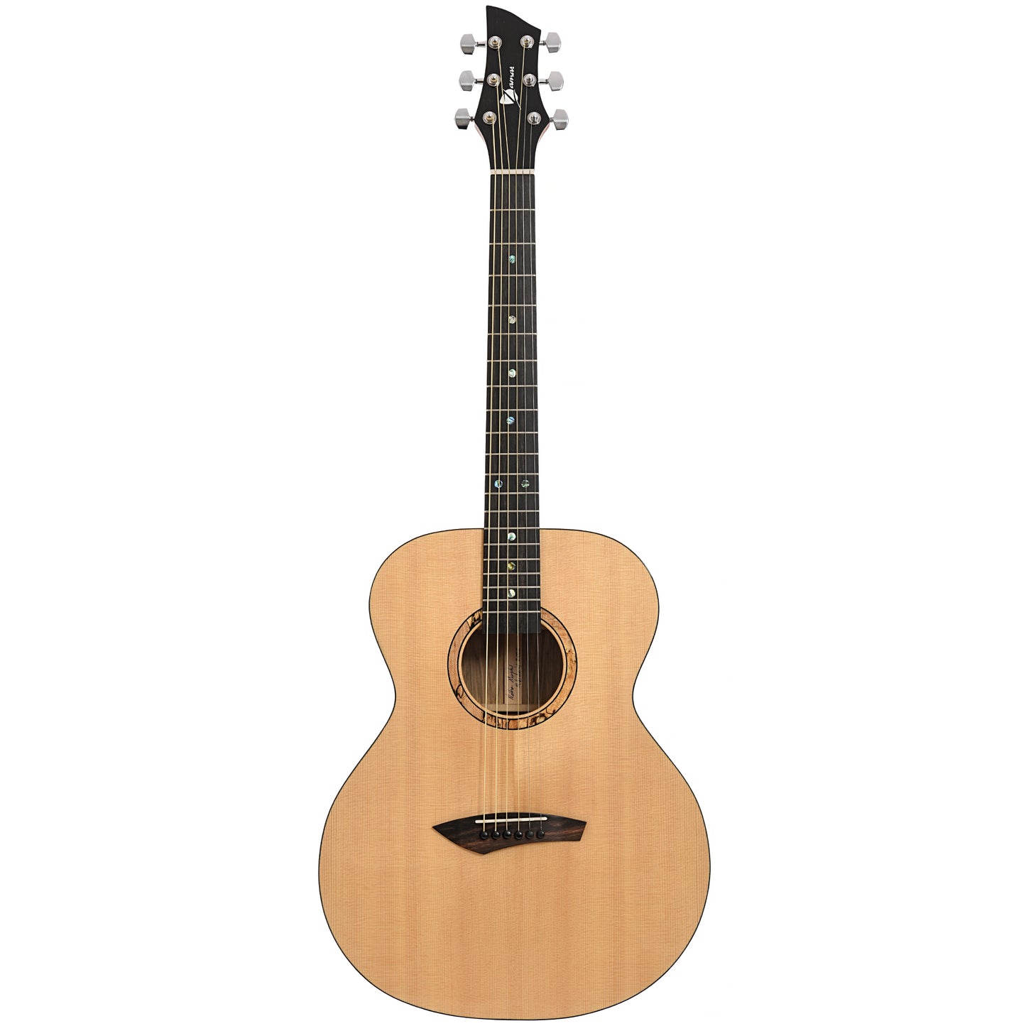 Full front of Zamar Instruments Journeyman OM