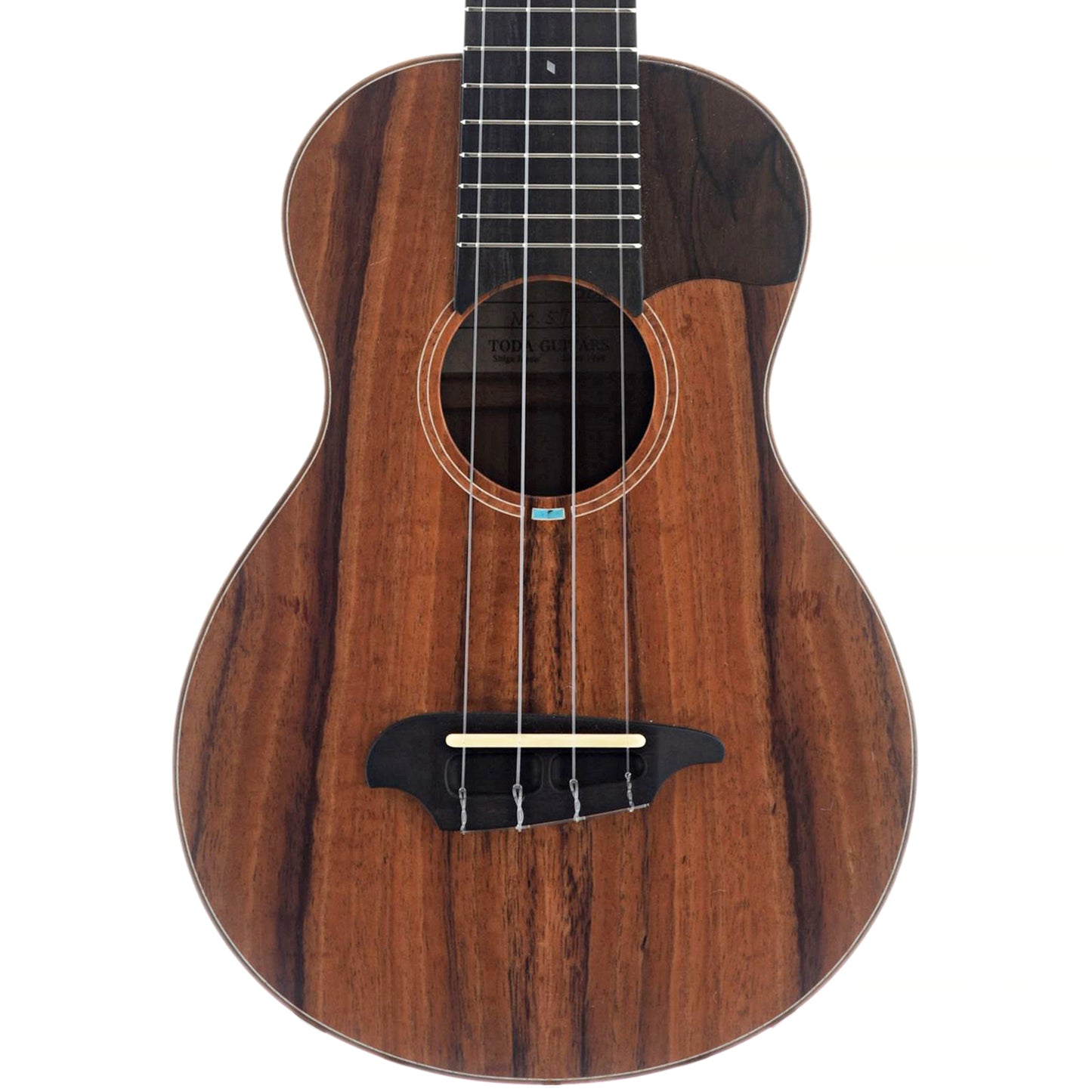 front of Toda Koa Concert Ukulele