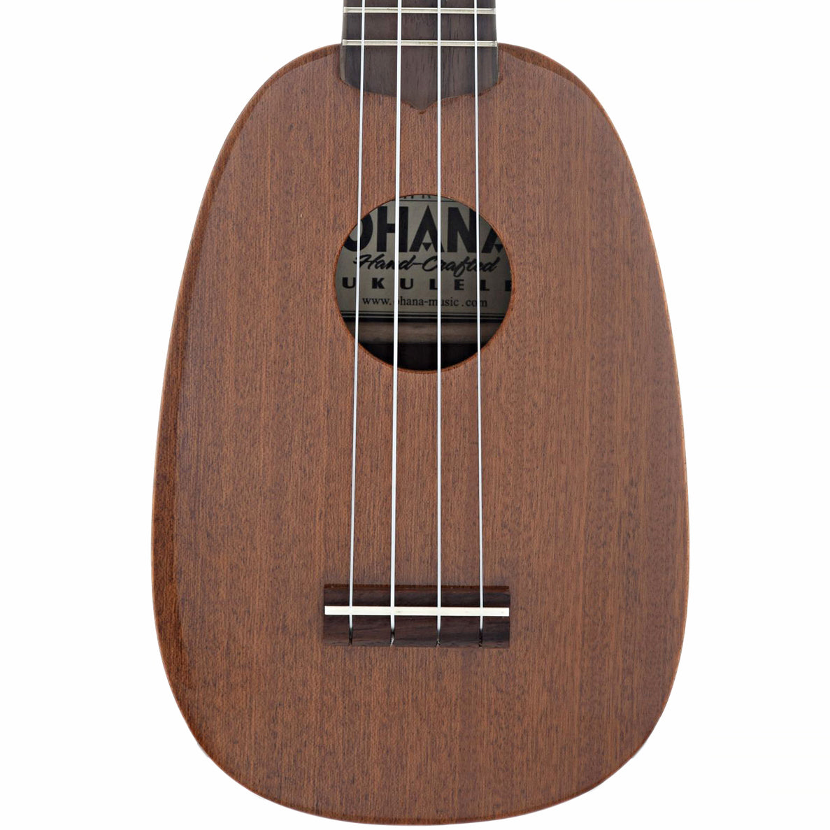 Front of Ohana TPK-25G Pineapple Sopranino