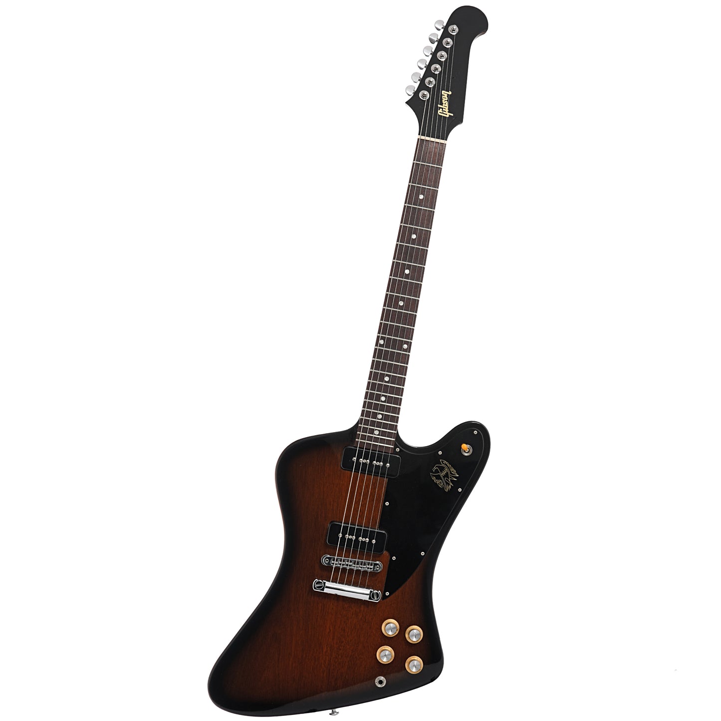 Full front of Gibson Firebird P-90
