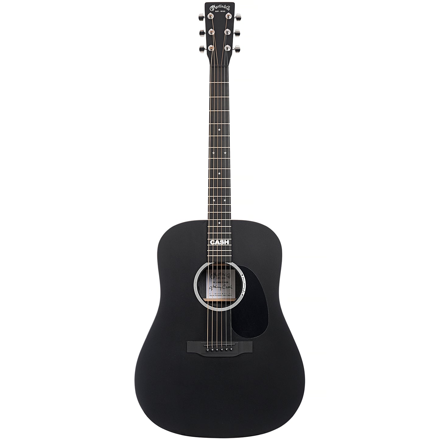 Full Front of Front of Martin DX Johnny Cash