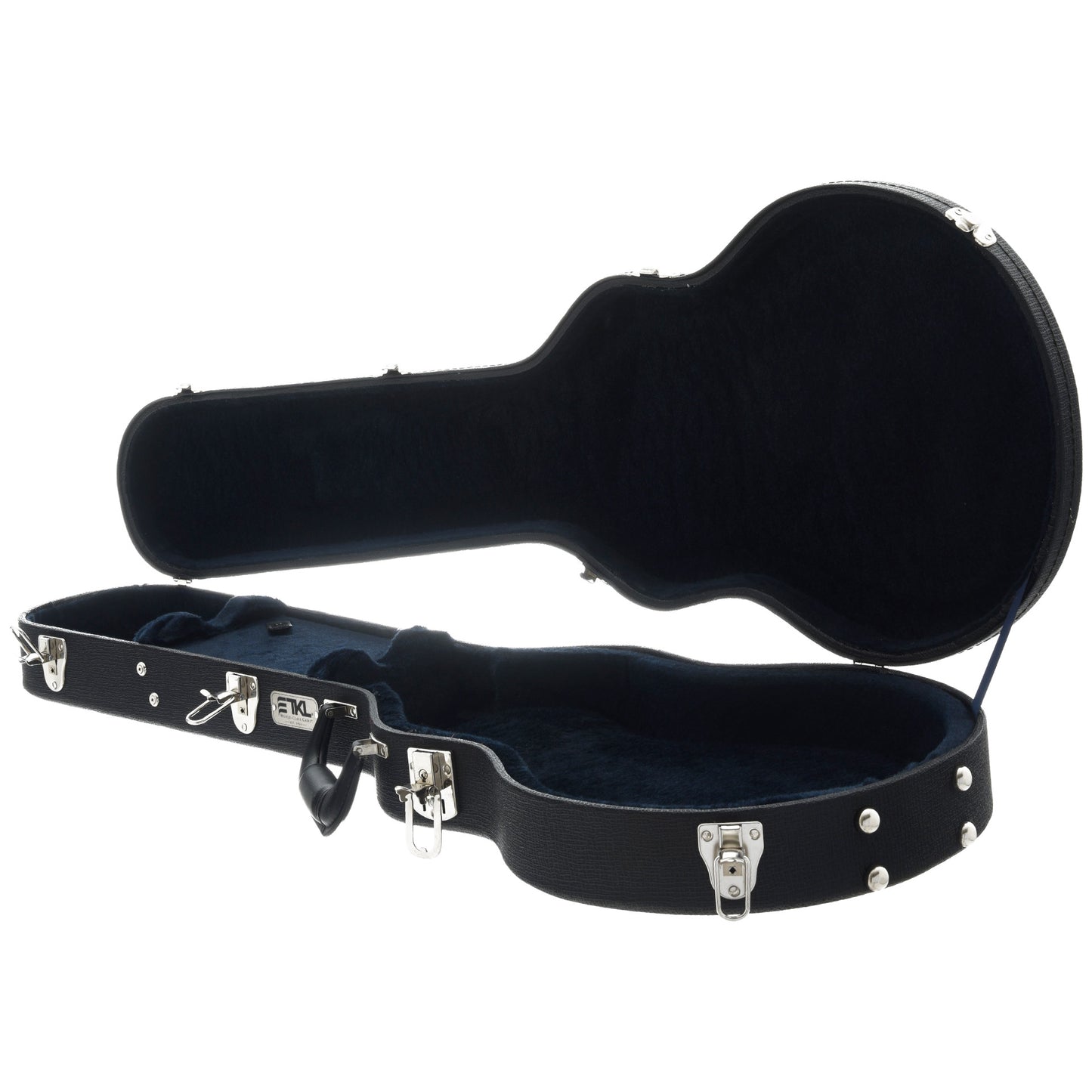 Full Inside and Side of TKL LTD Series "LP-JR-Style" Guitar Case