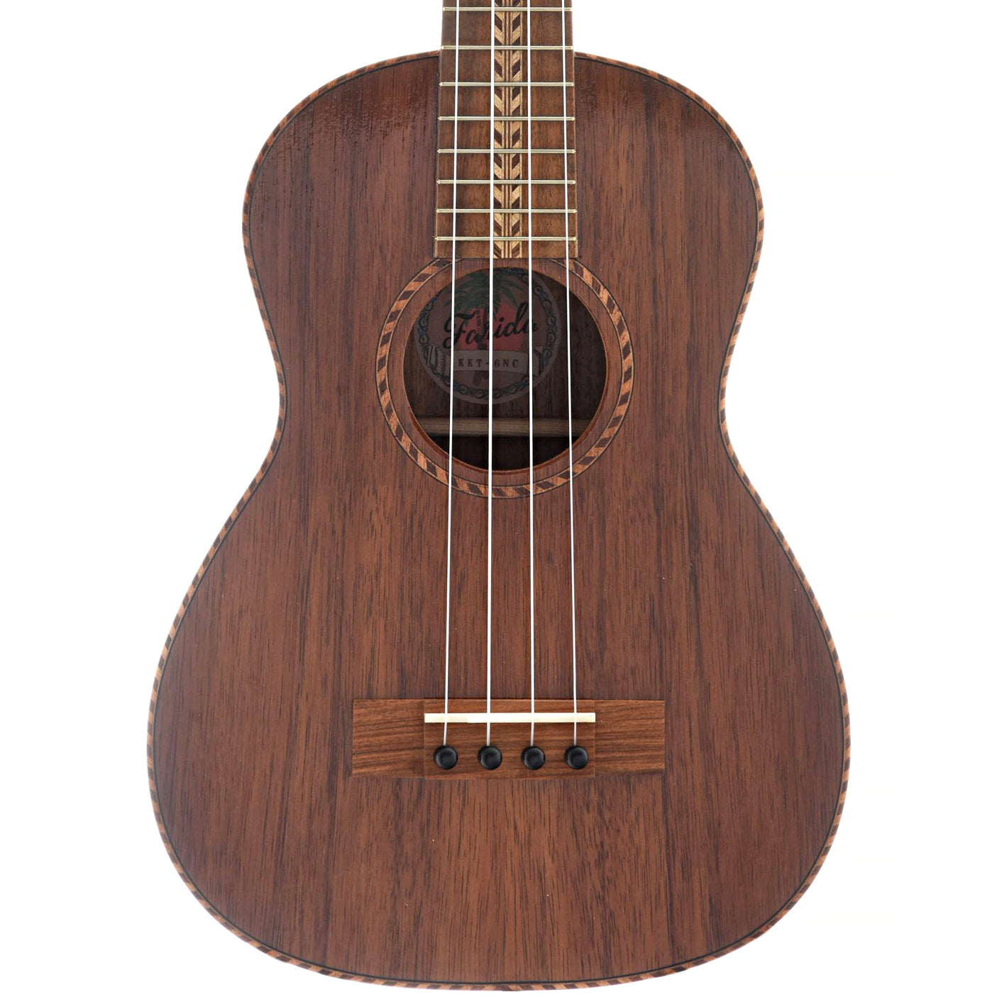 Front of Farida KKT-6 NC Tenor Ukulele