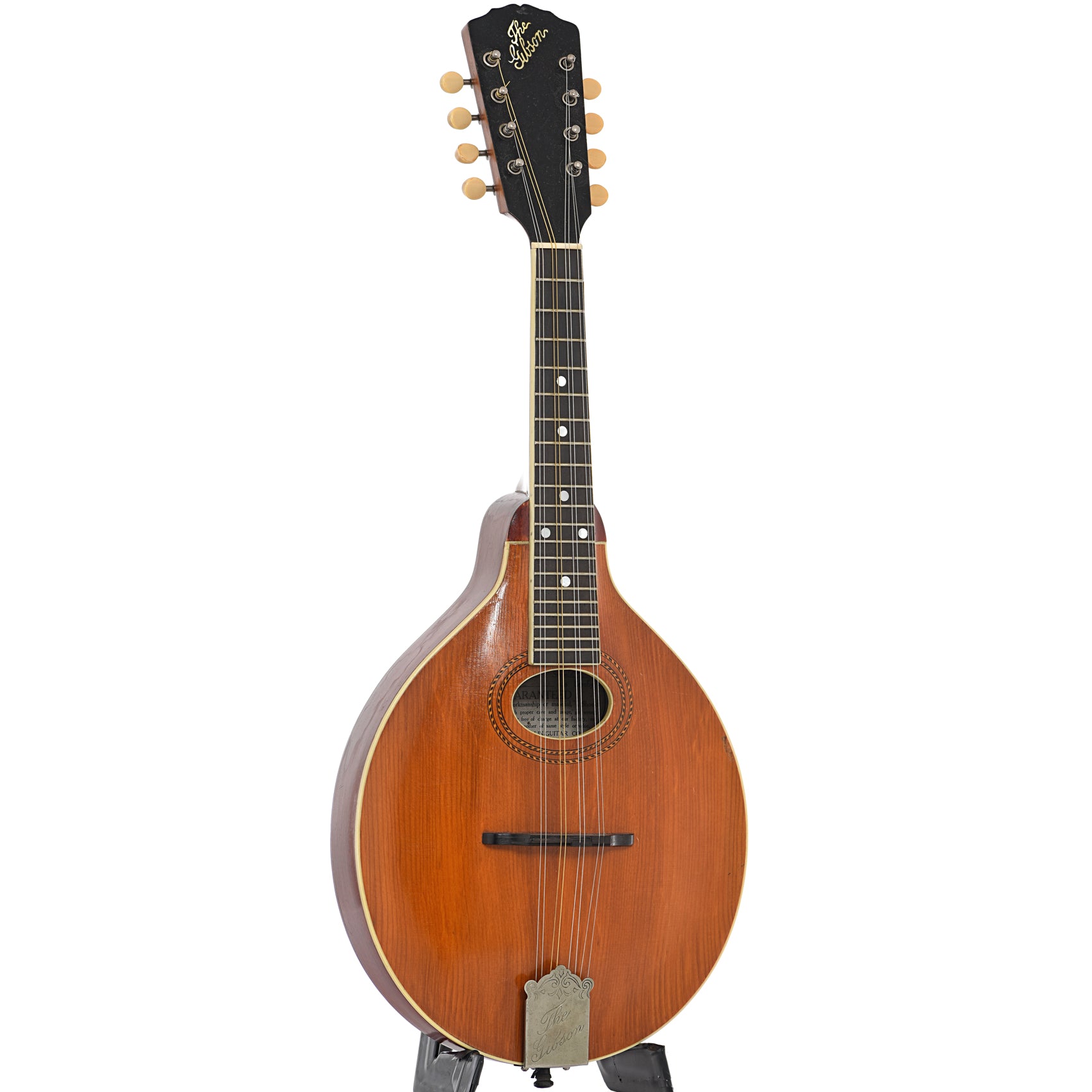 Full front and side of Gibson A-1 Mandolin