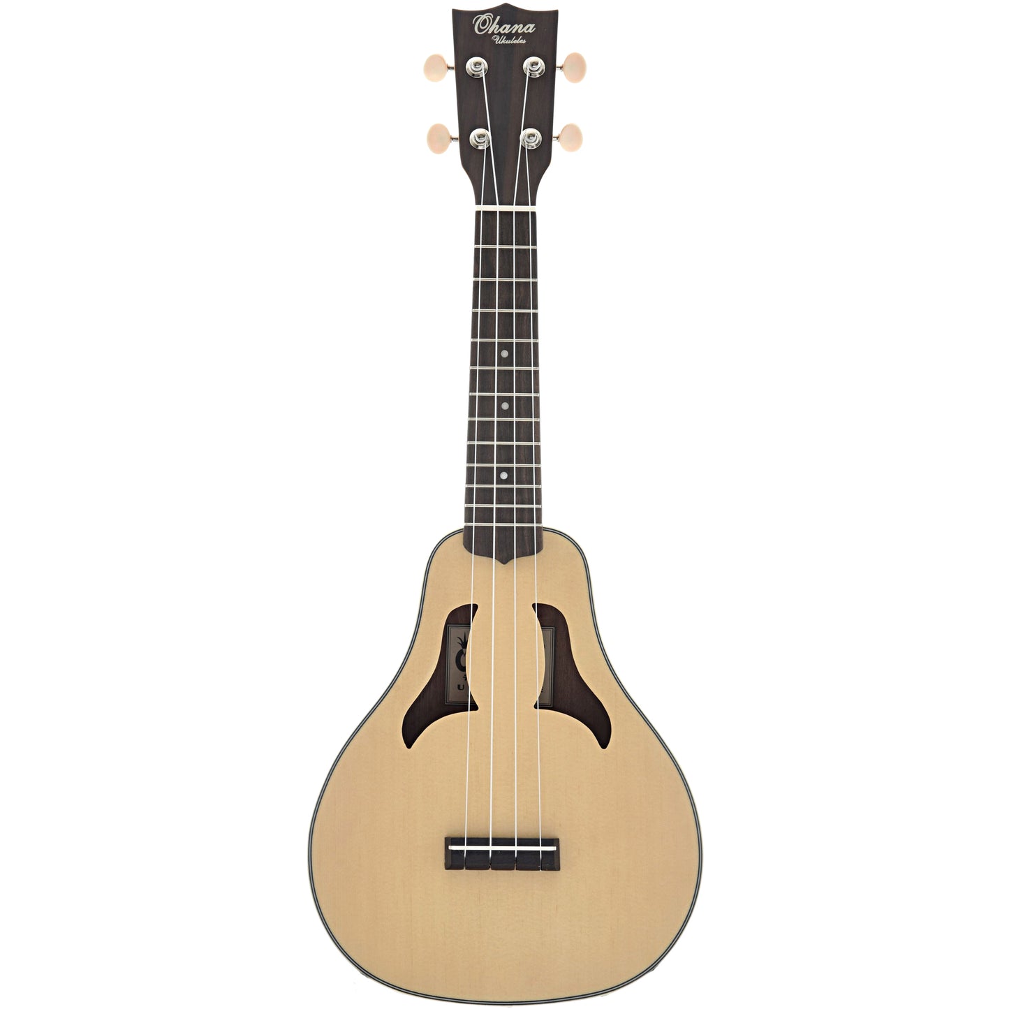 full front of Ohana Vintage VK-70 "Vita-Uke" Soprano Ukulele