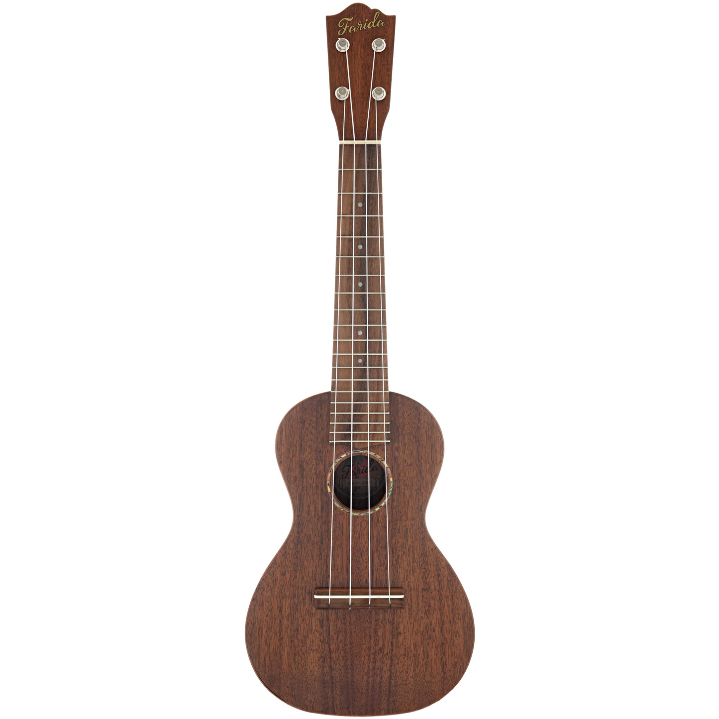 full front of Farida KAC-5 NC Concert Ukulele