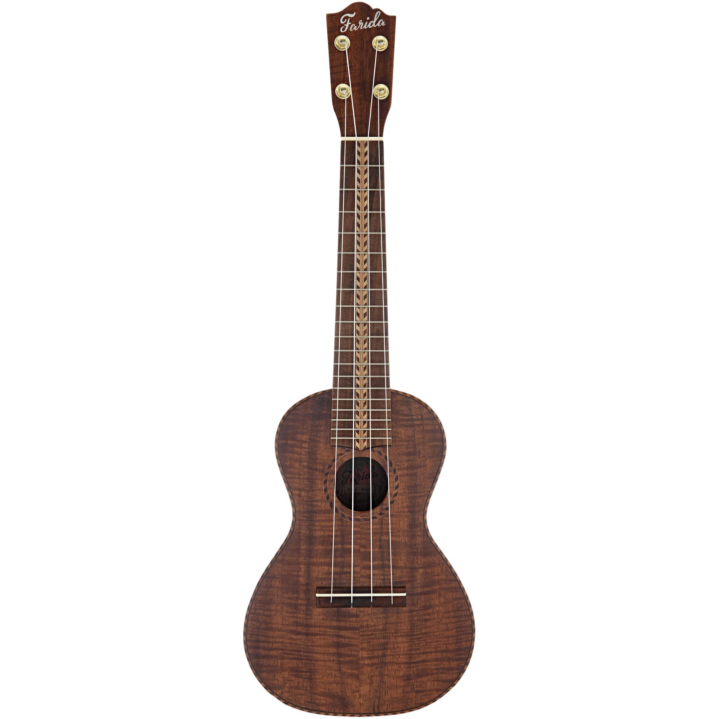 full front of Farida KKC-8 NC Concert Ukulele