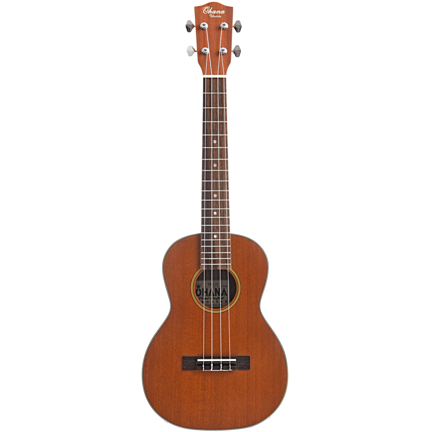 Full front of Ohana TK-20 Tenor Ukulele