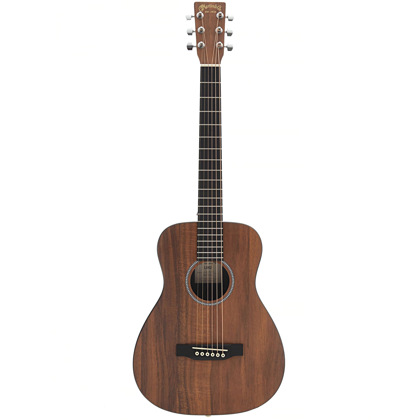 Full front of Martin LXK2 Lefthanded "Little Martin"