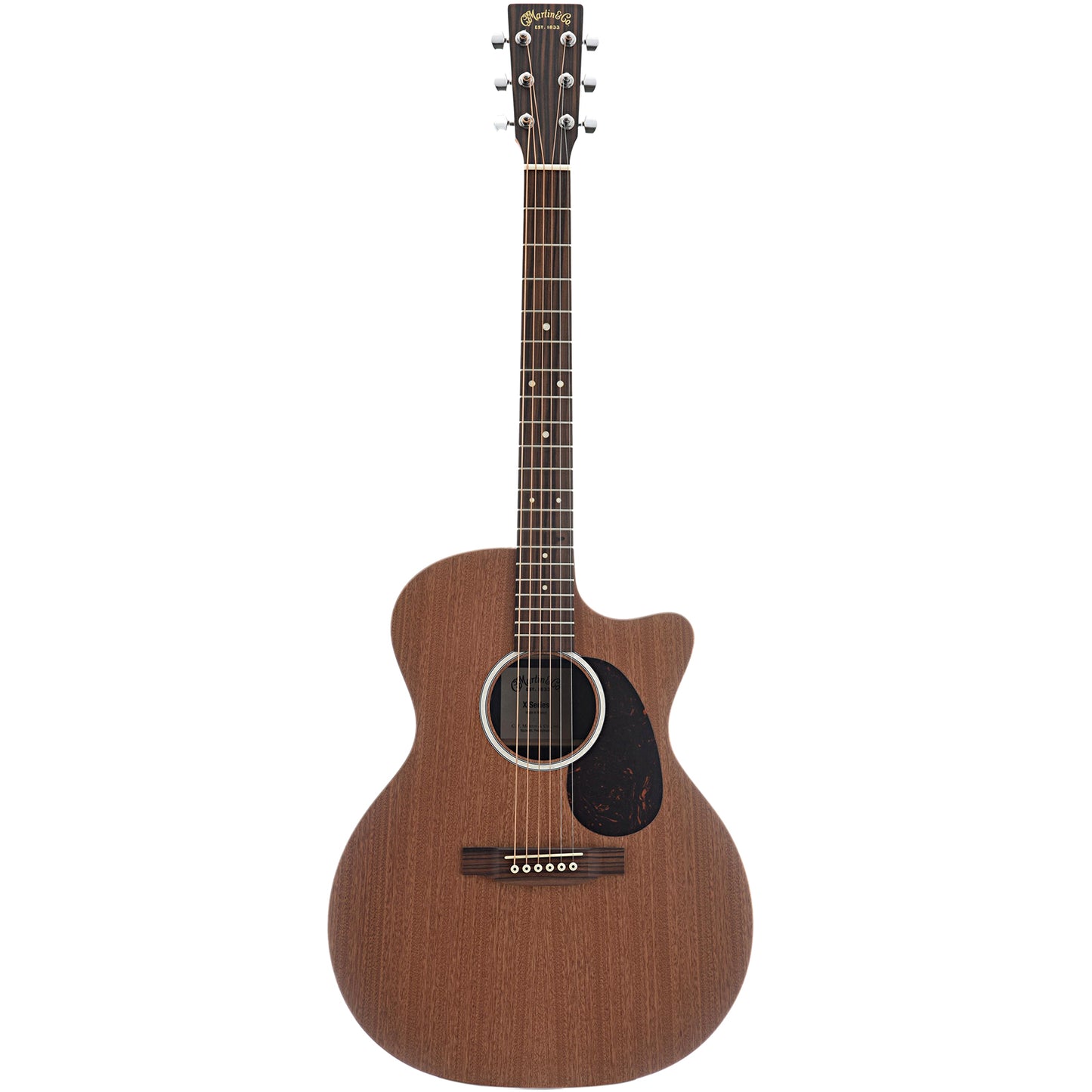 Full front of Martin GPC-X2E Cutaway