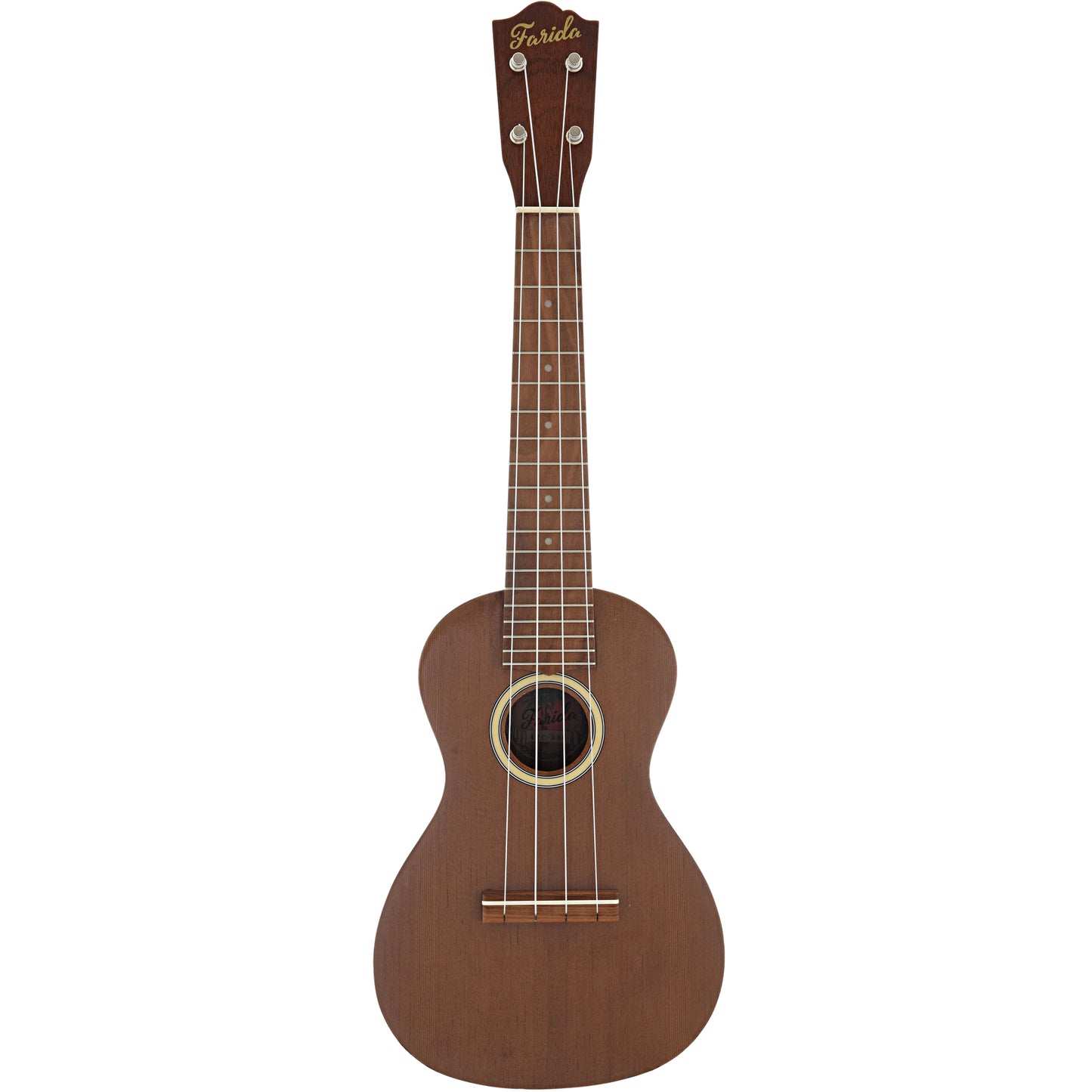 full front of Farida KTC-2 NC Concert Ukulele