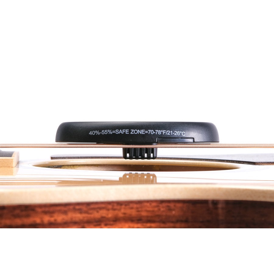 MusicNomad Hone Guitar Humidity & Temperature Monitor, Side