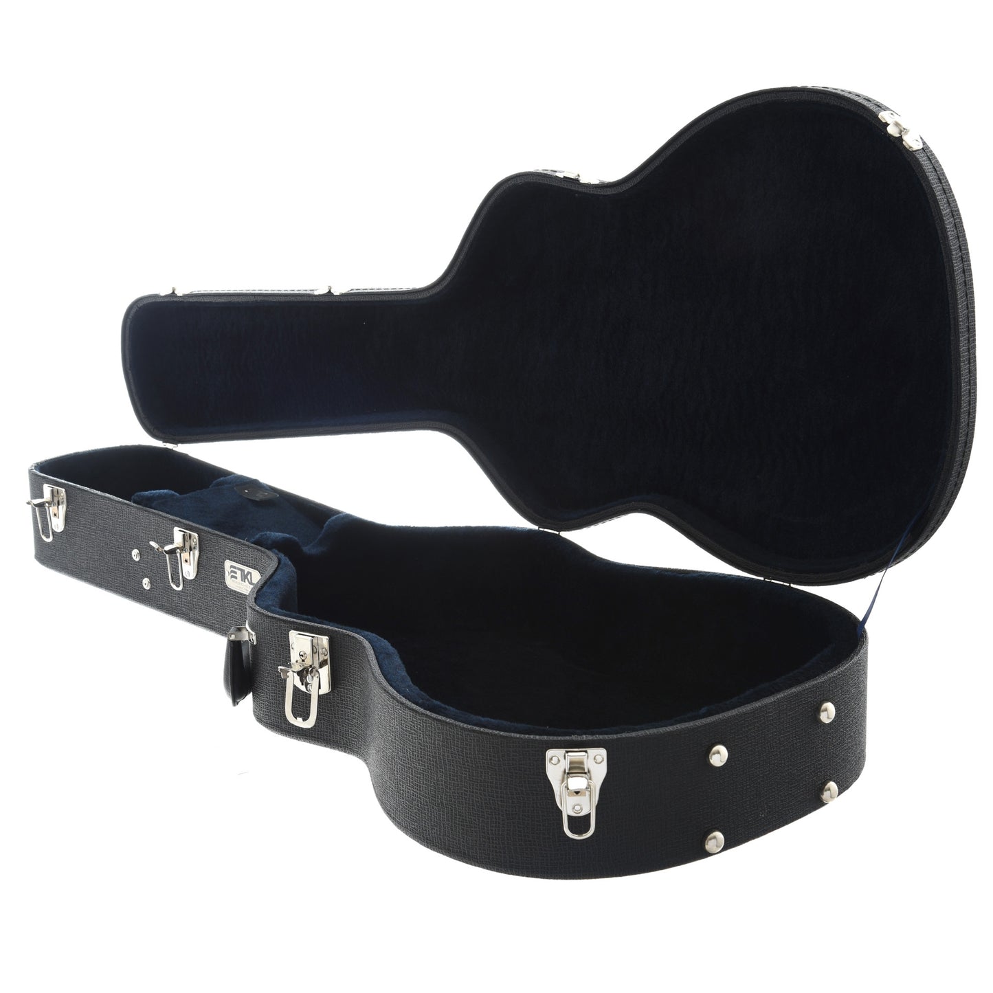 Full Inside and Side of TKL LTD Series "00" Guitar Case