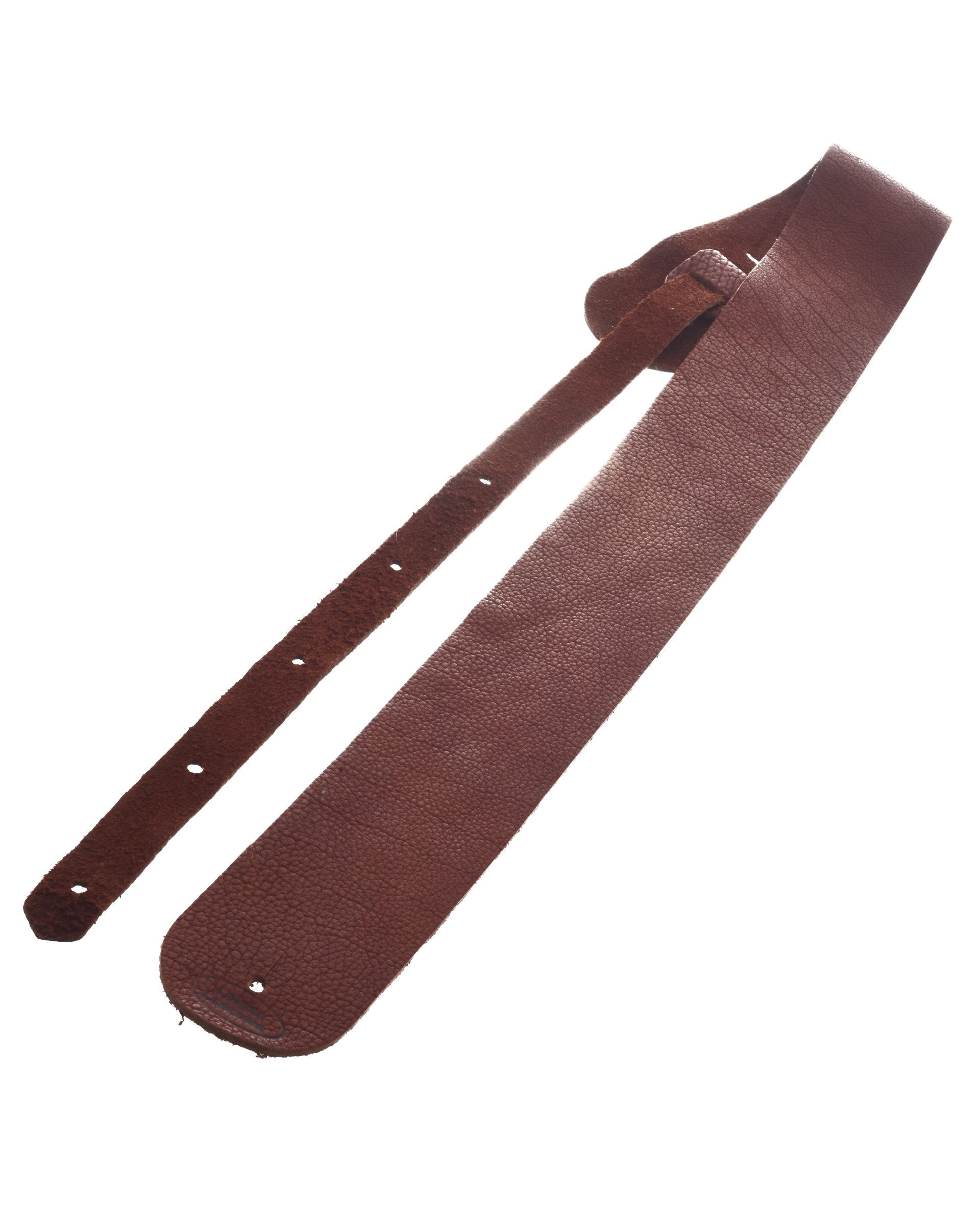 lakota tobacco Lobelia inflata Lakota Leathers 3" Guitar Strap,