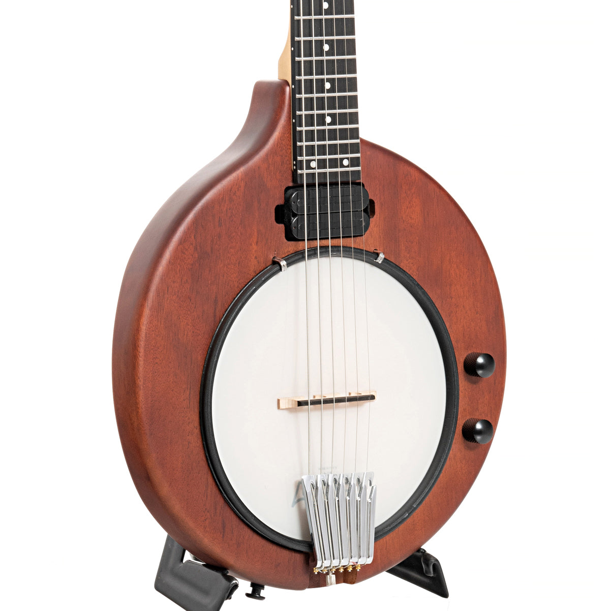 Udøve sport Hr Match Gold Tone EB-6 6-String Electric Banjo & Gigbag