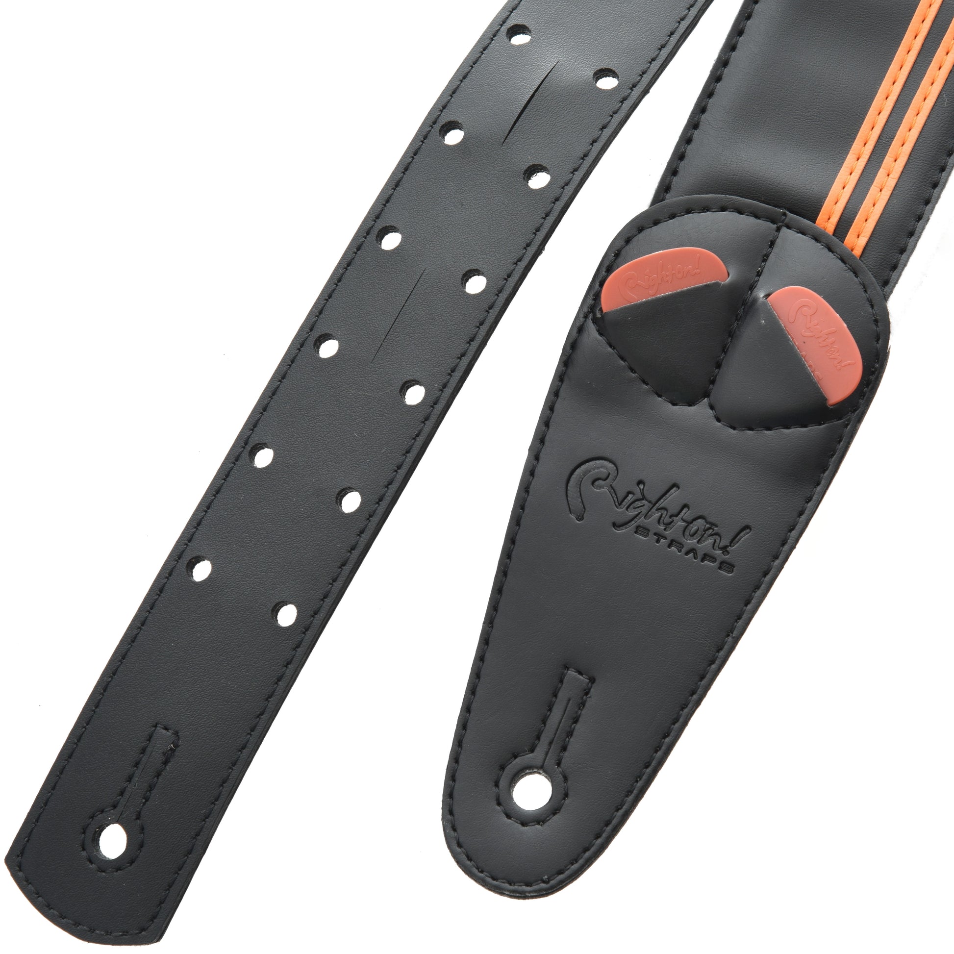 Image 3 of RIGHT ON! STRAPS MOJO RACE GUITAR STRAP - SKU# RMJR-HD : Product Type Accessories & Parts : Elderly Instruments