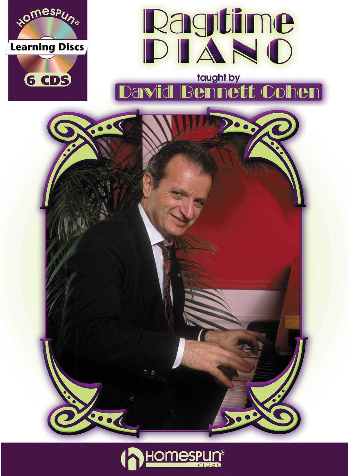 Image 1 of Ragtime Piano: A Complete Course - SKU# 300-582 : Product Type Media : Elderly Instruments