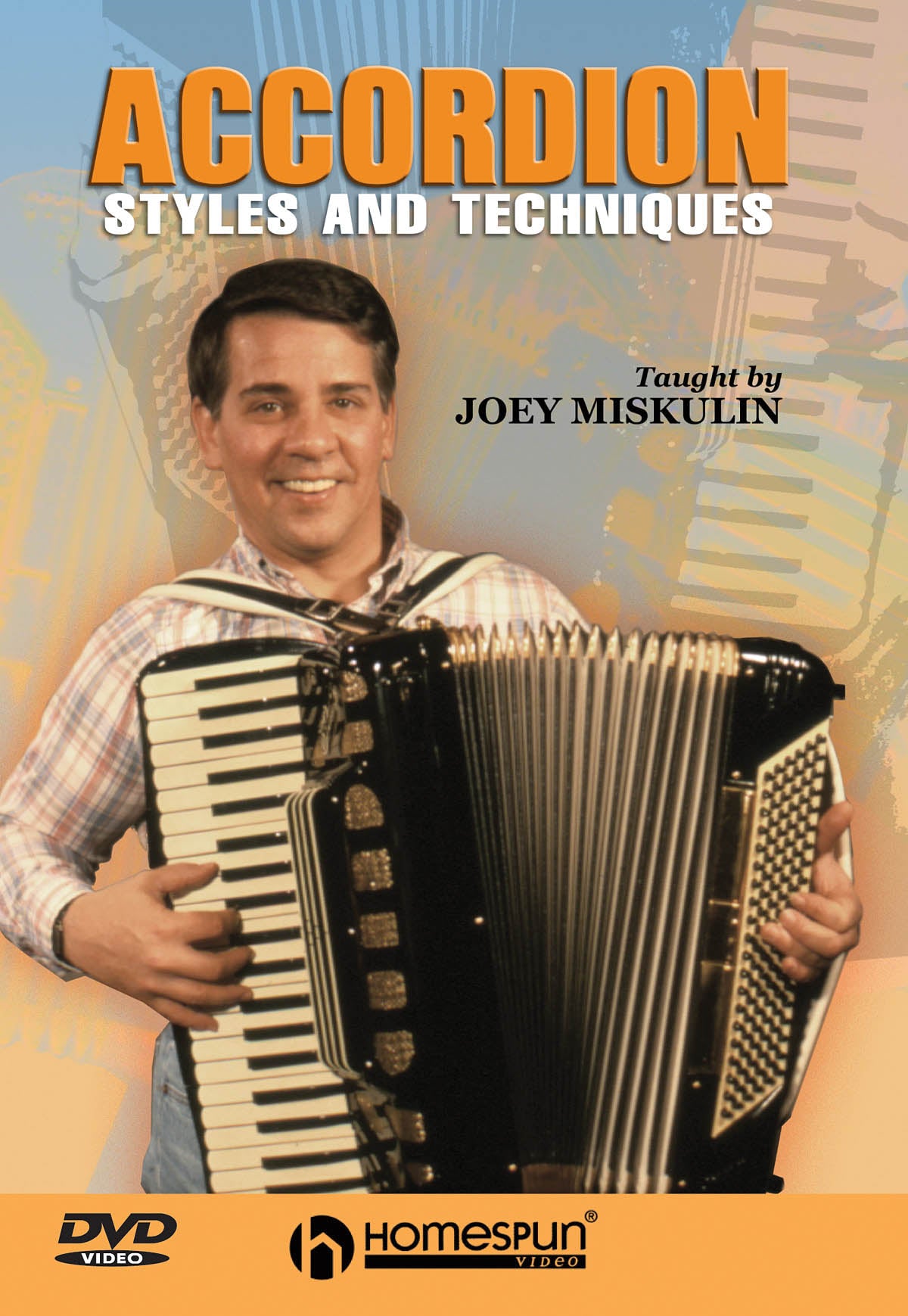 Image 1 of DVD - Accordion Styles and Techniques - SKU# 300-DVD210 : Product Type Media : Elderly Instruments
