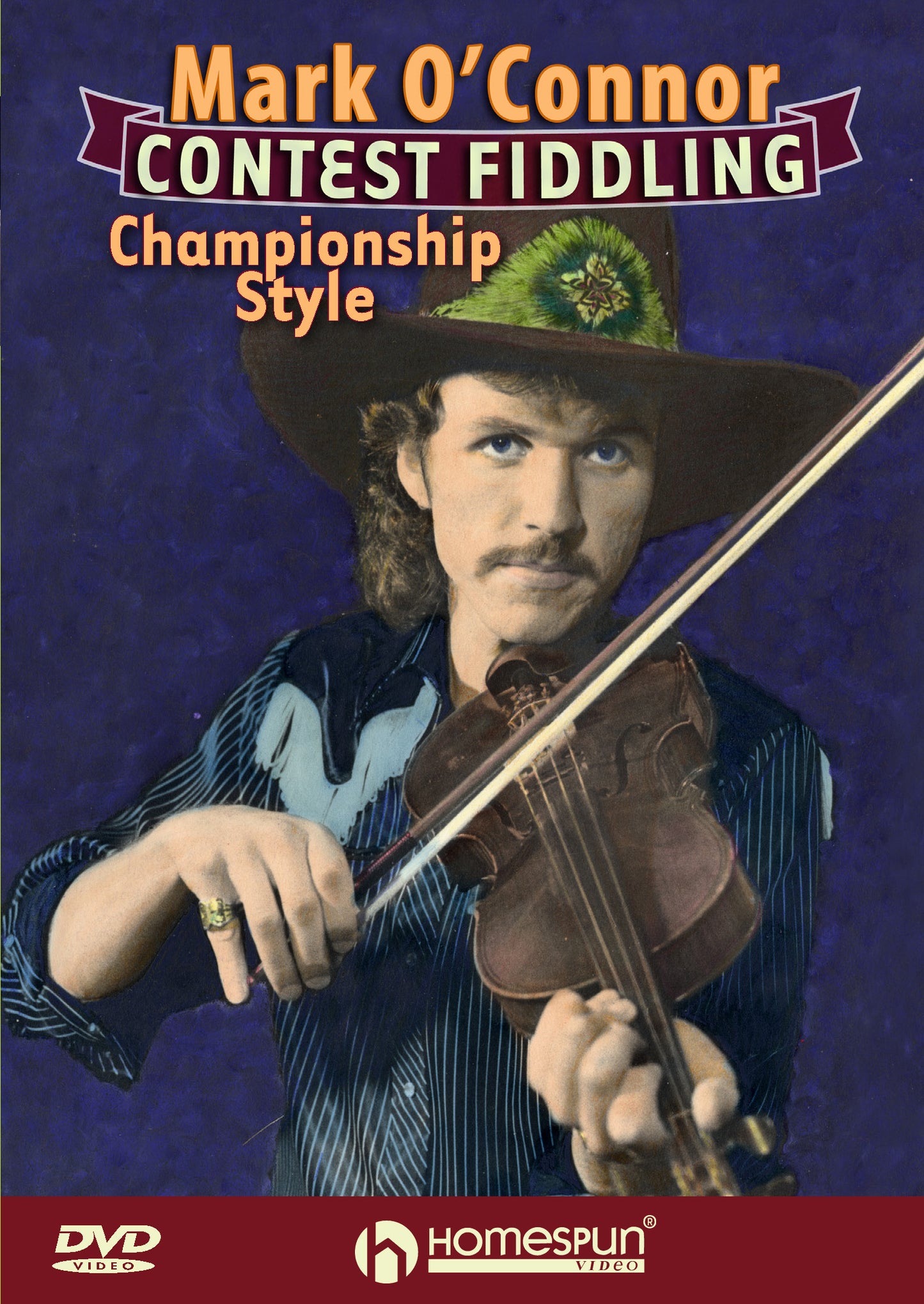 Image 1 of DVD - Contest Fiddling Championship Style - SKU# 300-DVD395 : Product Type Media : Elderly Instruments