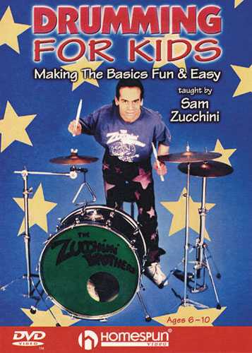 Image 1 of DVD - Drumming for Kids - SKU# 300-DVD125 : Product Type Media : Elderly Instruments