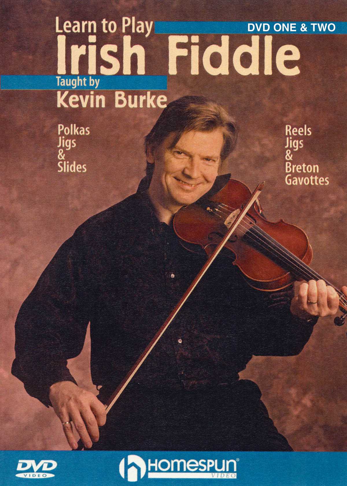 Image 1 of DVD - Learn to Play Irish Fiddle: Two DVD Set - SKU# 300-DVD127SET : Product Type Media : Elderly Instruments