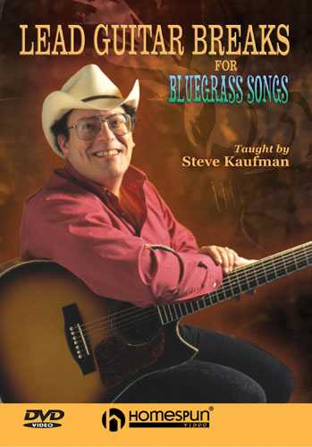 Image 1 of DVD - Lead Guitar Breaks for Bluegrass Songs - SKU# 300-DVD206 : Product Type Media : Elderly Instruments