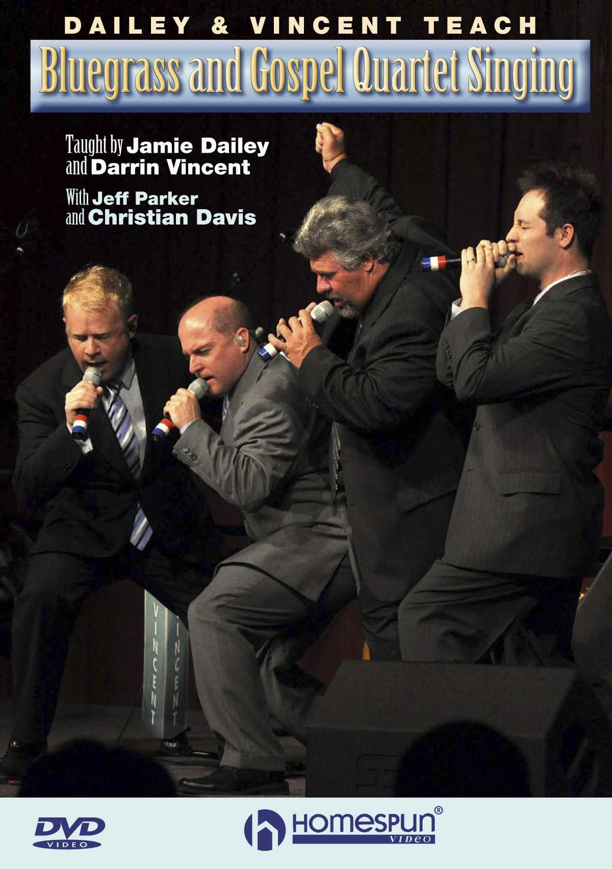 Image 1 of DIGITAL DOWNLOAD ONLY - Dailey & Vincent Teach Bluegrass and Gospel Quartet Singing - SKU# 300-DVD416 : Product Type Media : Elderly Instruments