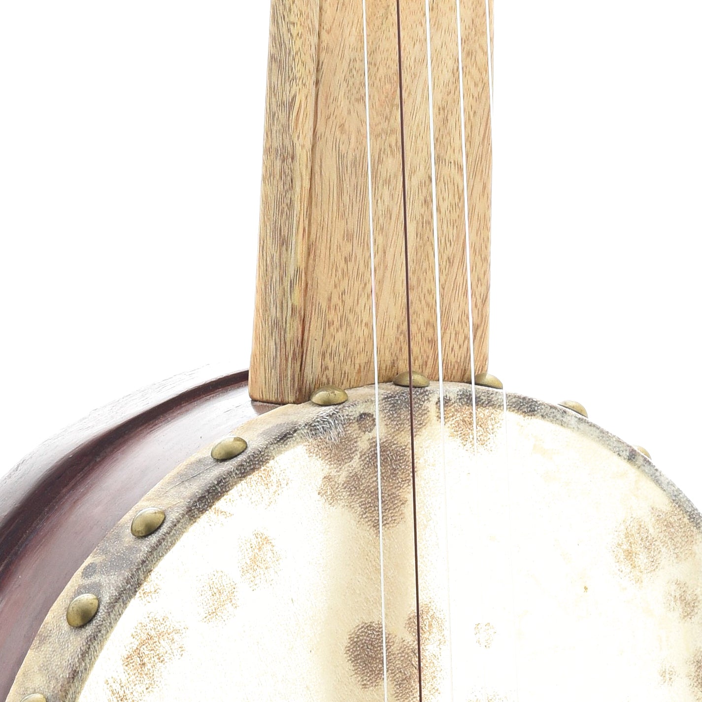Image 4 of Menzies Fretless Tackhead Banjo, #402 - SKU# MTB51-402 : Product Type Open Back Banjos : Elderly Instruments