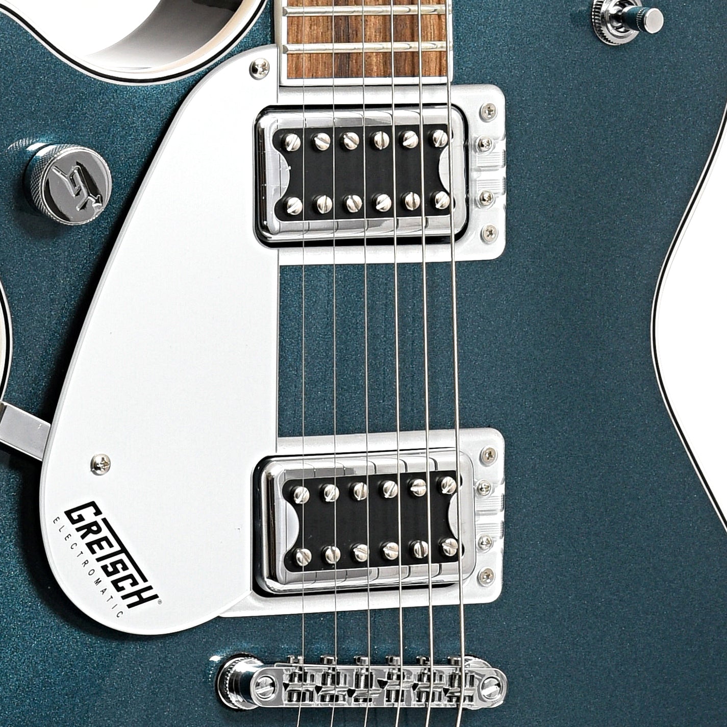 Image 5 of Gretsch G5220LH Electromatic Jet BT Single-Cut, Left Handed, Jade Grey Metallic - SKU# G5220LH-JGM : Product Type Solid Body Electric Guitars : Elderly Instruments