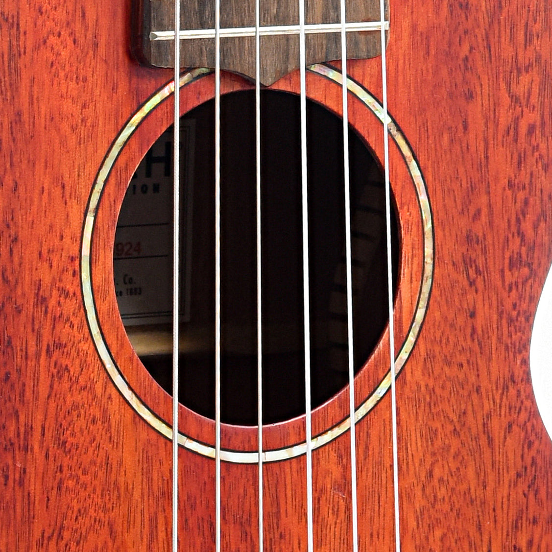Soundhole of Gretsch G9126 Guitar Ukulele 