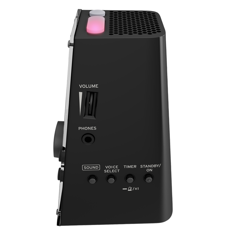 Image 3 of Korg KDM3 Digital Pyramid Metronome, Black - SKU# KDM3-BLK : Product Type Accessories & Parts : Elderly Instruments