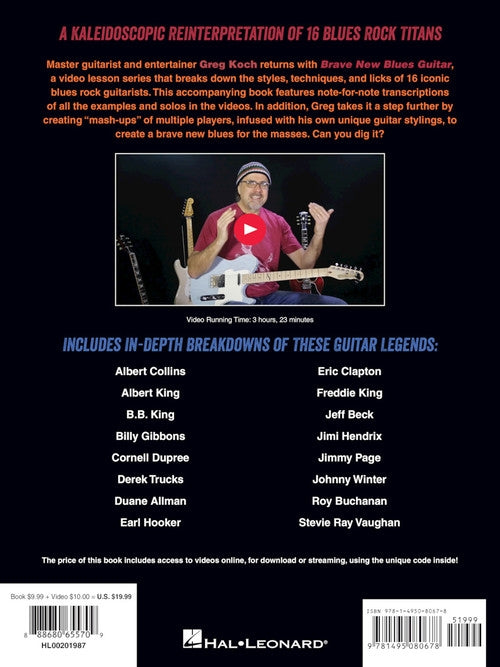 Image 6 of Brave New Blues Guitar - Classic Styles, Techniques & Licks Reimagined with a Modern Feel - SKU# 49-201987 : Product Type Media : Elderly Instruments