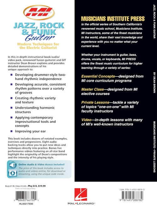 Image 5 of Jazz, Rock & Funk Guitar - Modern Techniques for the Electric Guitarist - SKU# 49-217690 : Product Type Media : Elderly Instruments