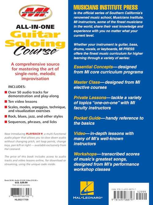Image 7 of All-in-One Guitar Soloing Course-The Contemporary Guide to Improvisation - SKU# 49-217709 : Product Type Media : Elderly Instruments