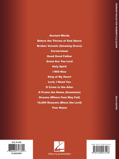 Image 5 of Worship Solos for Fingerstyle Guitar - SKU# 49-276831 : Product Type Media : Elderly Instruments